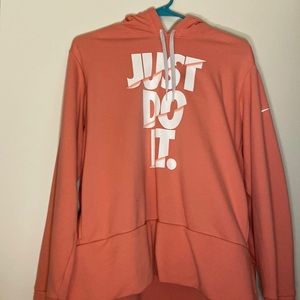 Pink Just Do It Nike Hoodie